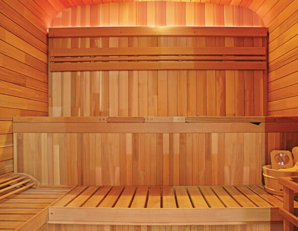 Sauna Gaia Nova, dettagli - Agua Your Oasis