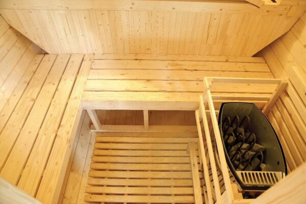 Sauna Gaia Luna, dettagli - Agua Your Oasis