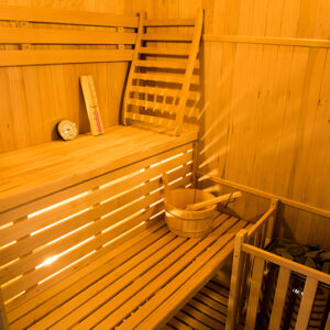 Sauna ZEN 3C, dettagli - Agua Your Oasis