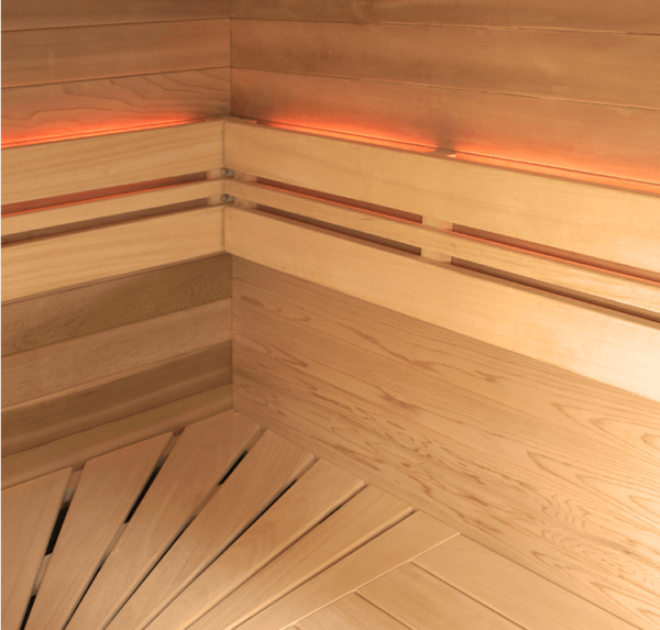 Sauna Hybrid combi, dettagli - Agua Your Oasis